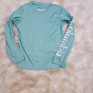 Columbia PFG omni-wick long sleeve pullover youth Girls‎ XS
